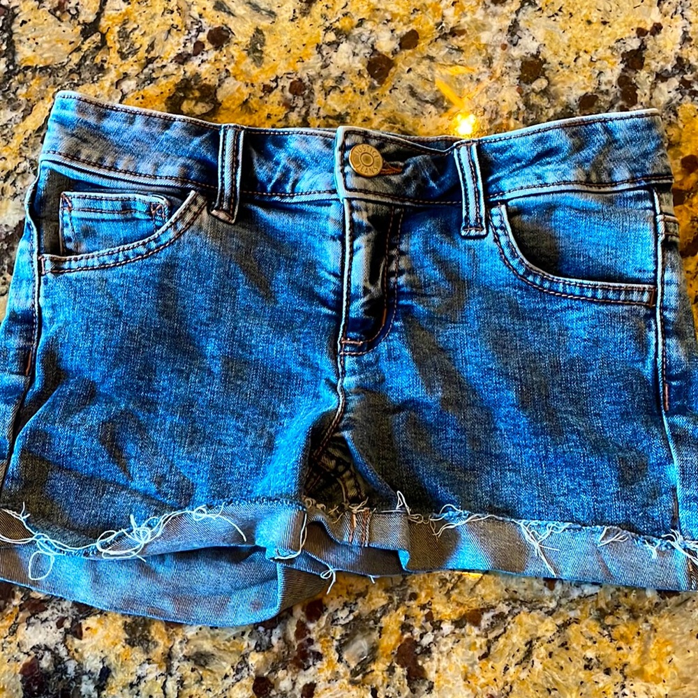 Girls jean shorts